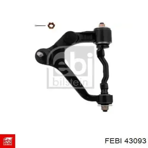 Важіль передньої підвіски верхній, лівий Febi 43093 ціна, від 108.88 USD
