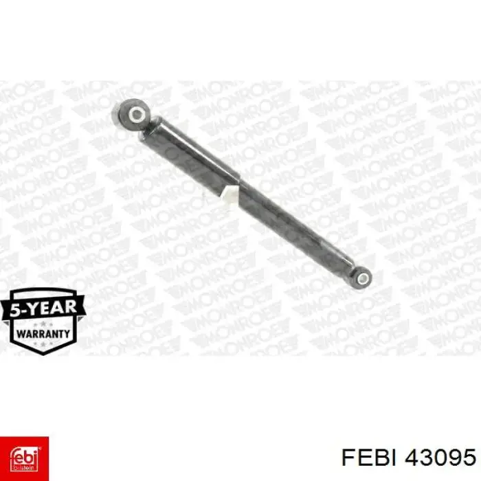 Купити 43095 Febi Кульова опора, верхня