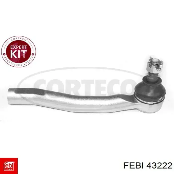 Наконечник рульовий Febi 43222 ціна, від 13.75 USD