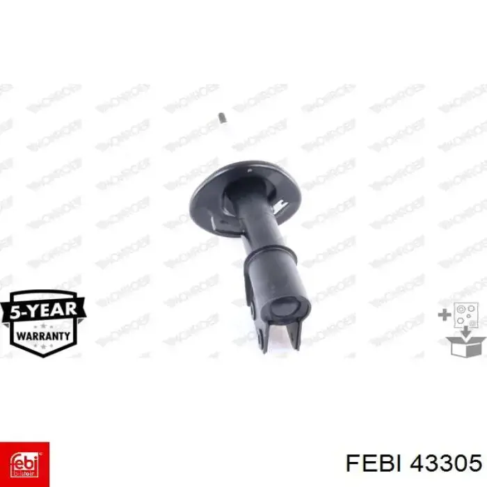 Втулка переднього стабілізатора 43305 Febi