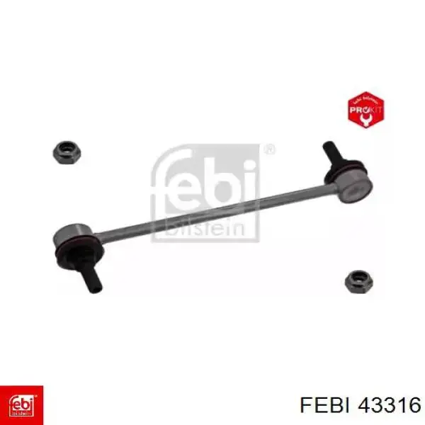 43316 Febi Тяжка стабілізатора, заднього