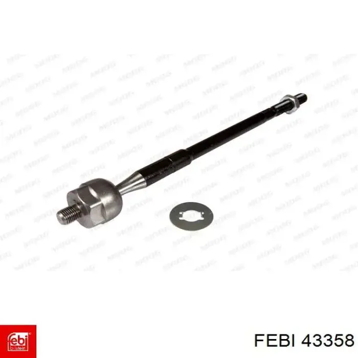 Тяга рульова поперечна Febi 43358 ціна, від 13.97 USD