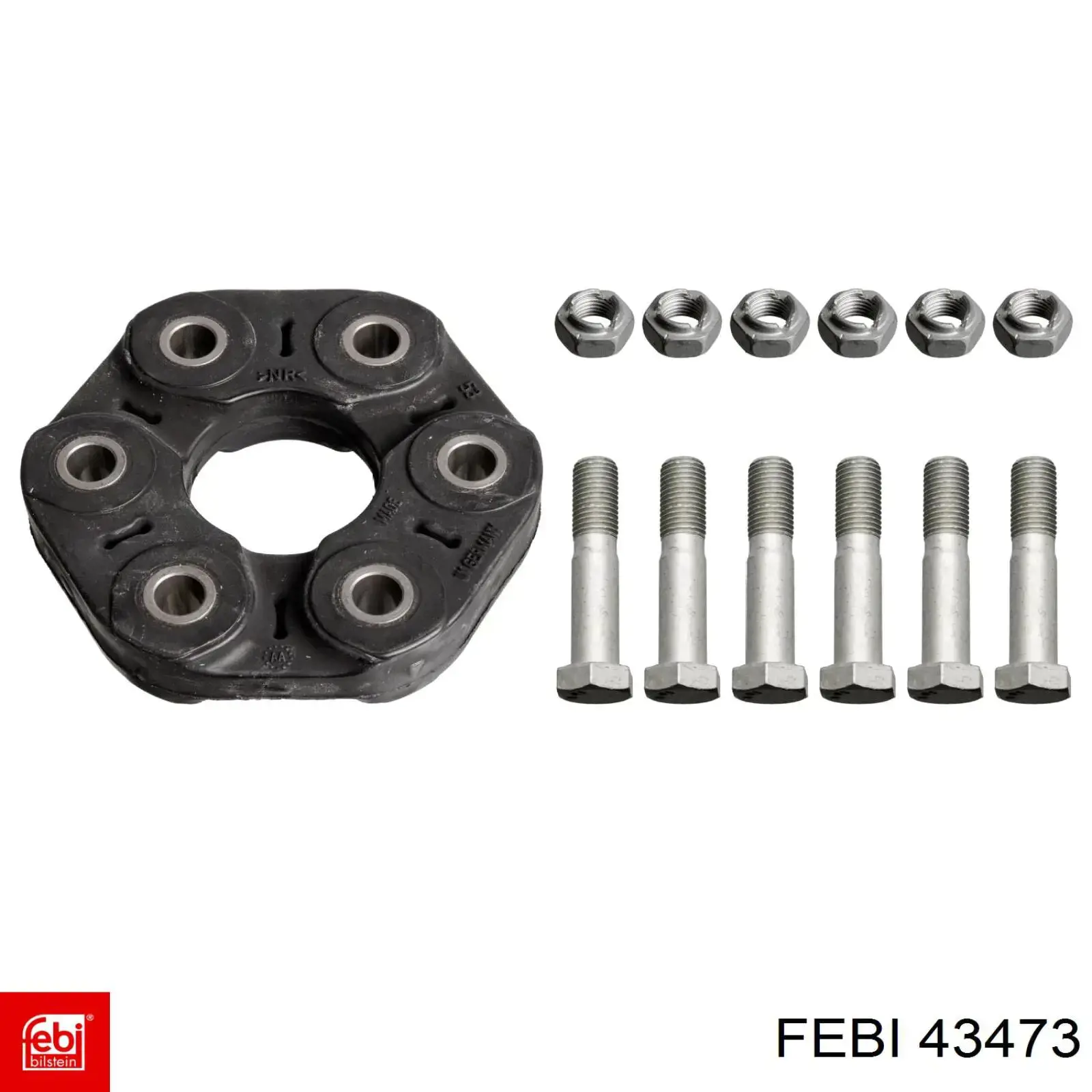 Муфта еластична карданного вала Febi 43473 ціна, від 23.96 USD