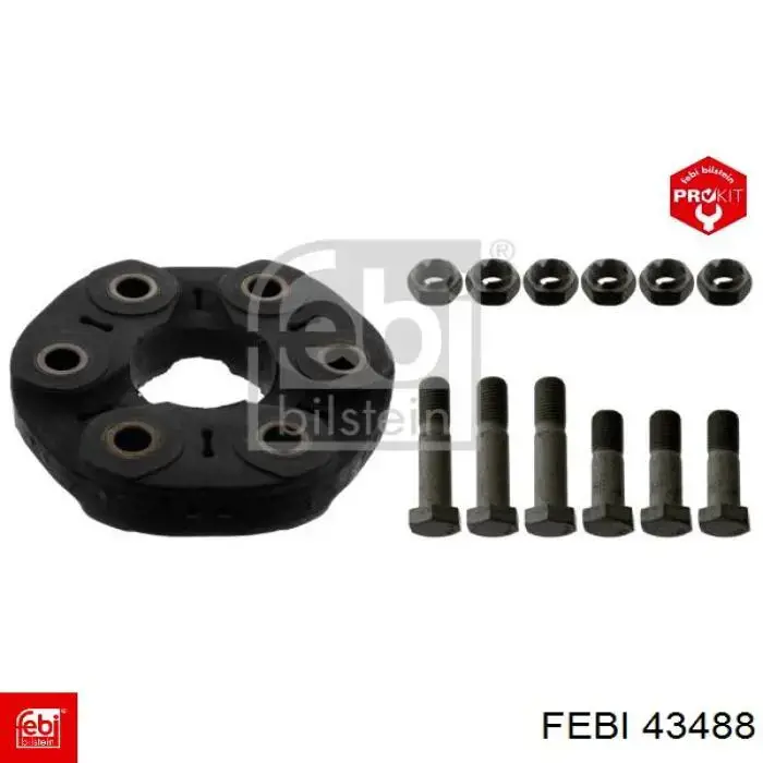 43488 Febi Муфта кардана еластична