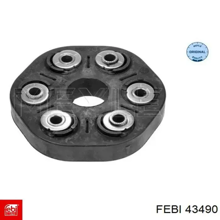 Купити 43490 Febi Муфта кардана еластична, передня