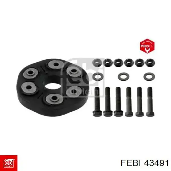 Карданний шарнір Febi 43491 ціна, від 132.42 USD
