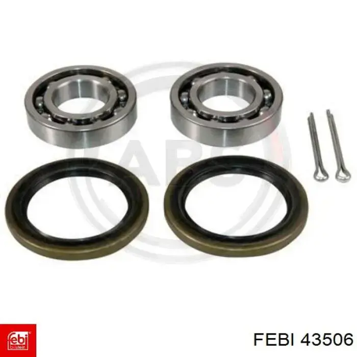 Купити 43506 Febi Підшипник задньої ступиці