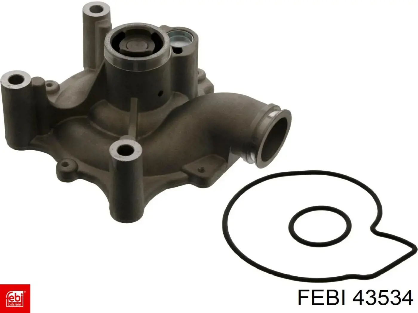 Сальник коленвала двигуна, передній Febi 43534 ціна, від 6.94 USD