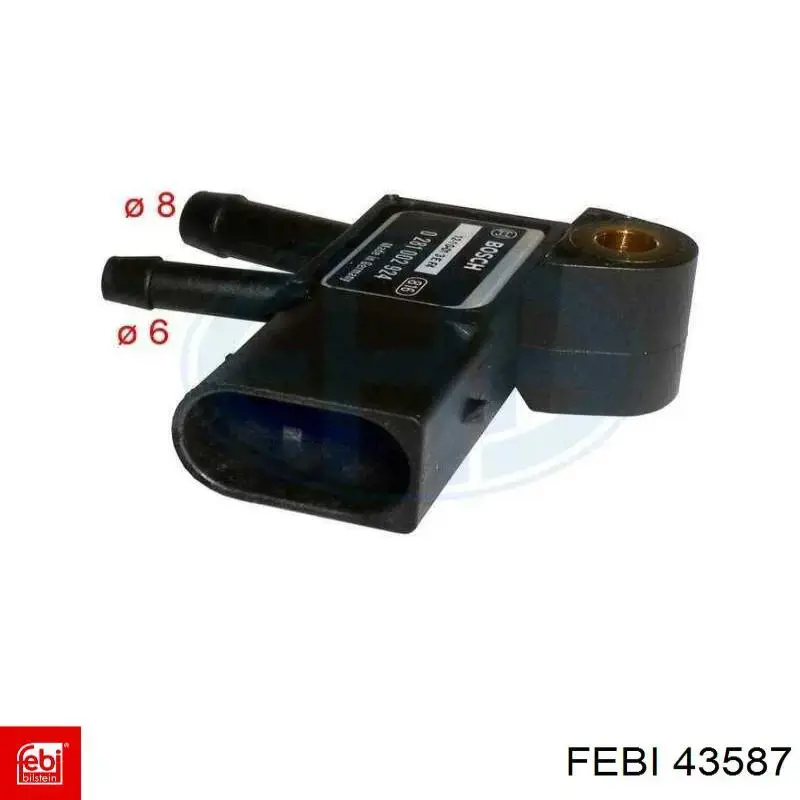 Датчик тиску вихлопних газів Febi 43587