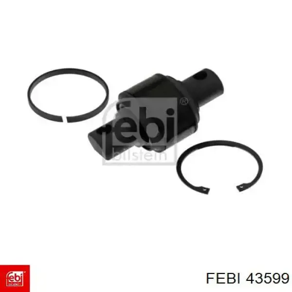 Голчастий підшипник задньої балки Febi 43599 ціна, від 44.39 USD