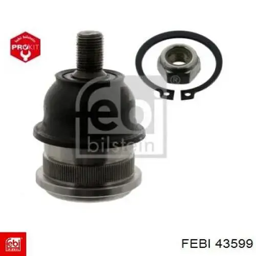 43599 Febi Голчастий підшипник задньої балки