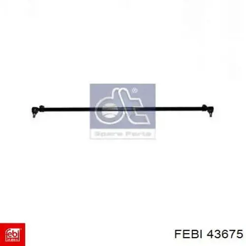 Тяга рульова в зборі Febi 43675 ціна, від 85.52 USD
