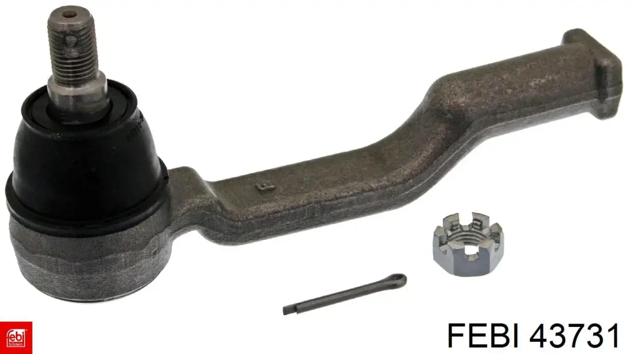 Тяга рульова в зборі, ліва Febi 43731 ціна, від 32.69 USD