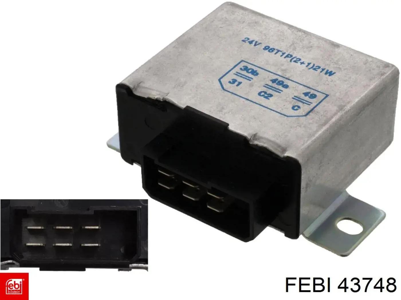 Автомобільні реле поворотів Febi 43748 ціна, від 18.91 USD
