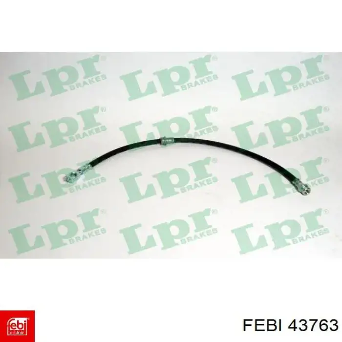 Шланг гальмівний передній Febi 43763 ціна, від 12.40 USD