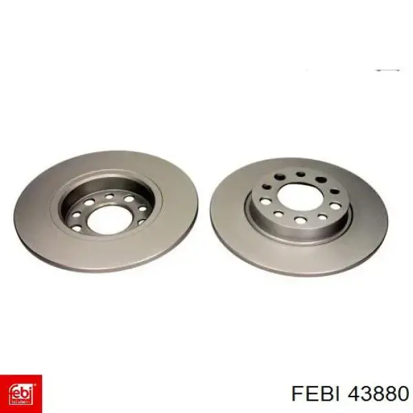 Гальмівні диски 43880 Febi