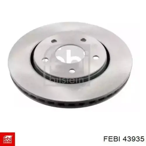 Диск переднього гальма Febi 43935 ціна, від 42.67 USD