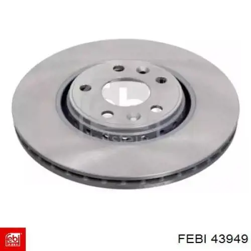 43949 Febi Гальмо дискове переднє