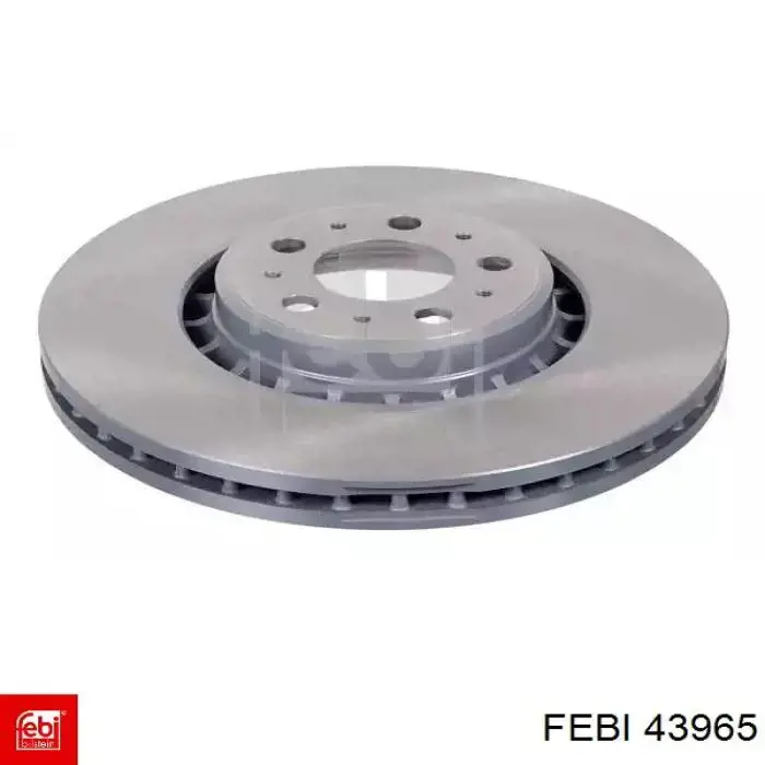 Диск переднього гальма Febi 43965 ціна, від 61.91 USD
