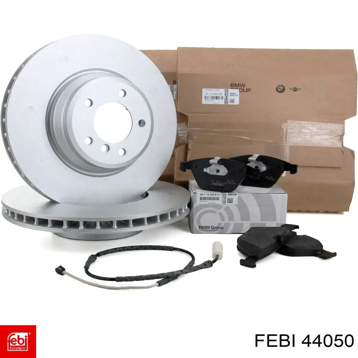 Диск переднього гальма Febi 44050 ціна, від 81.40 USD