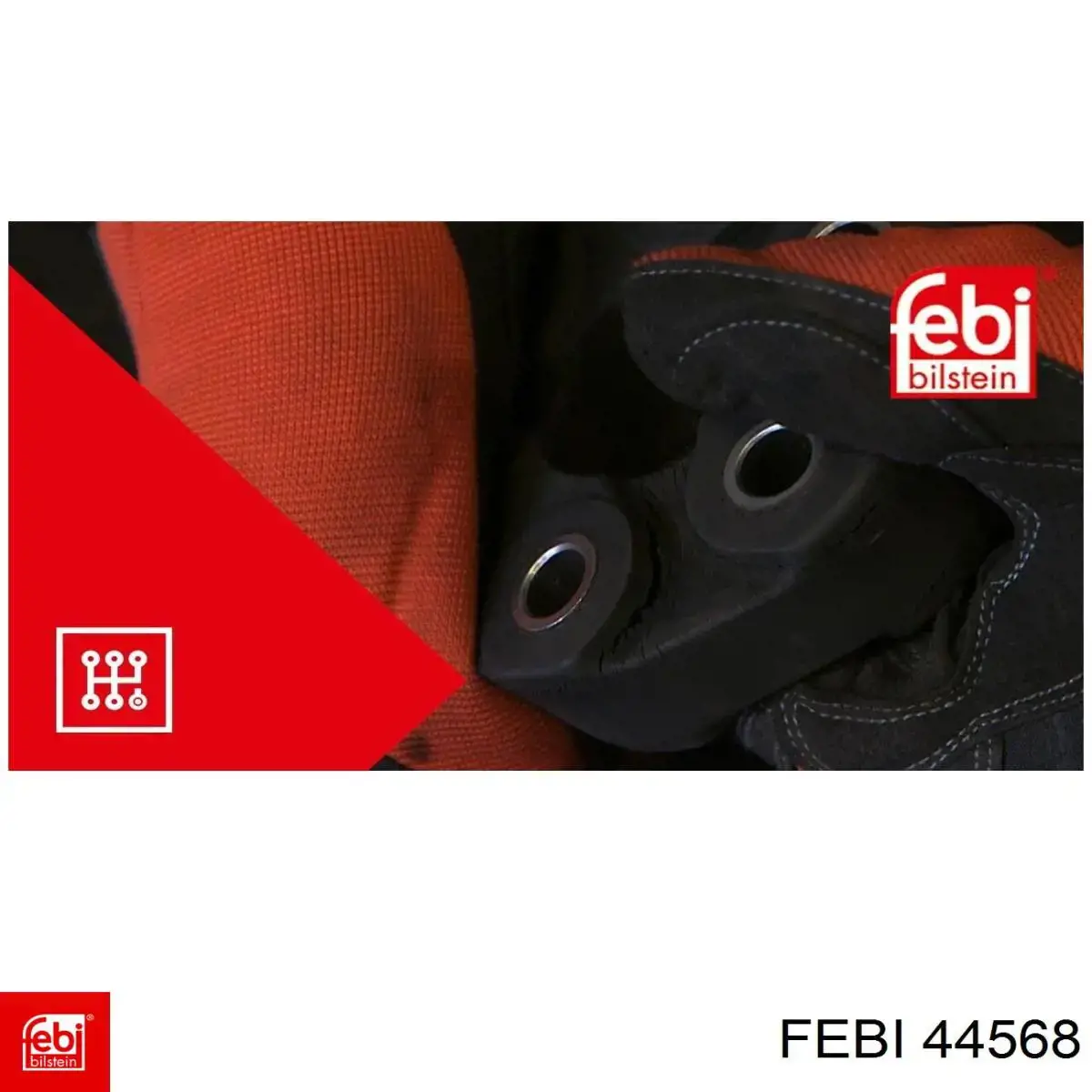 Підвісний підшипник карданного валу Febi 44568 ціна, від 68.28 USD