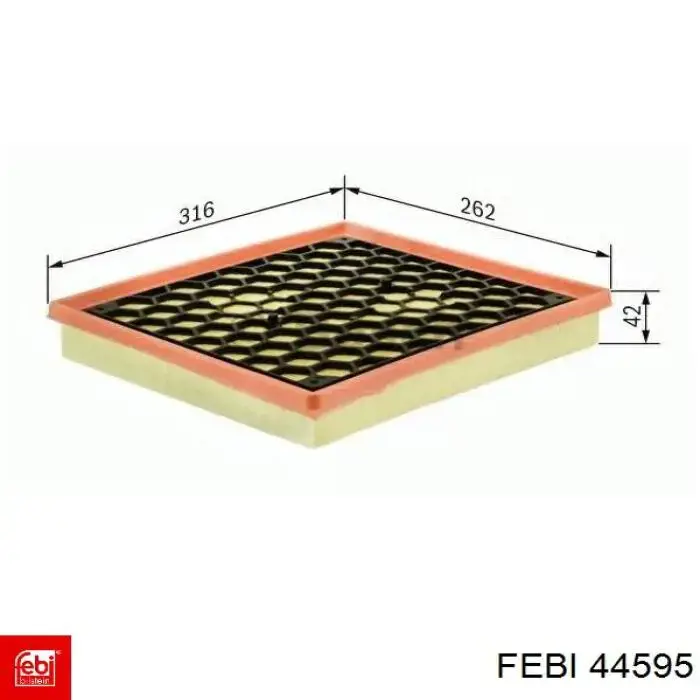 44595 Febi Насос підйому кабіни