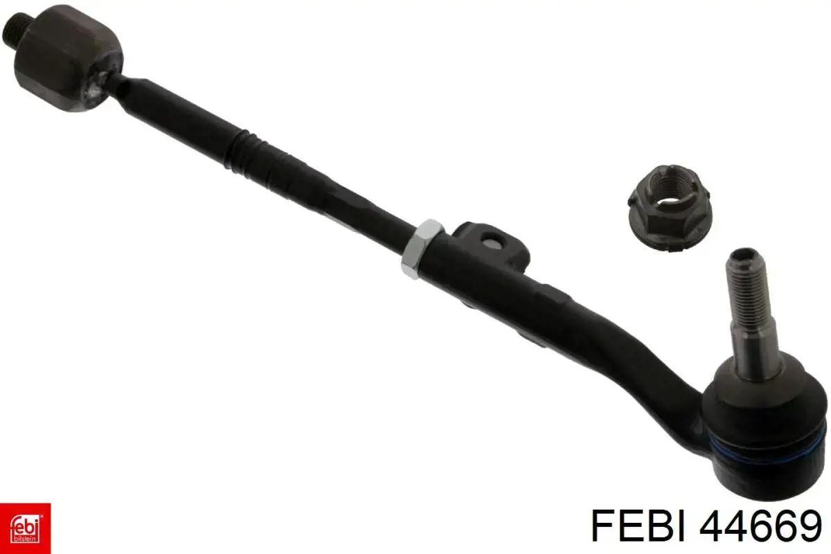 Тяга рульова в зборі, ліва Febi 44669 ціна, від 52.65 USD