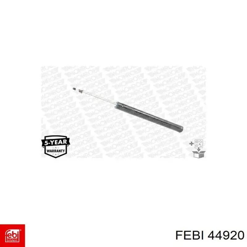 Тяга рульова поздовжня, передньої підвіски Febi 44920 ціна, від 99.32 USD