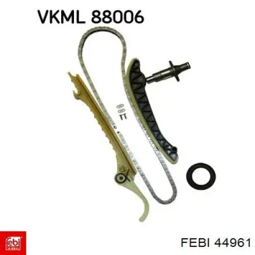 Ланцюг ГРМ, комплект Febi 44961 ціна, від 131.64 USD
