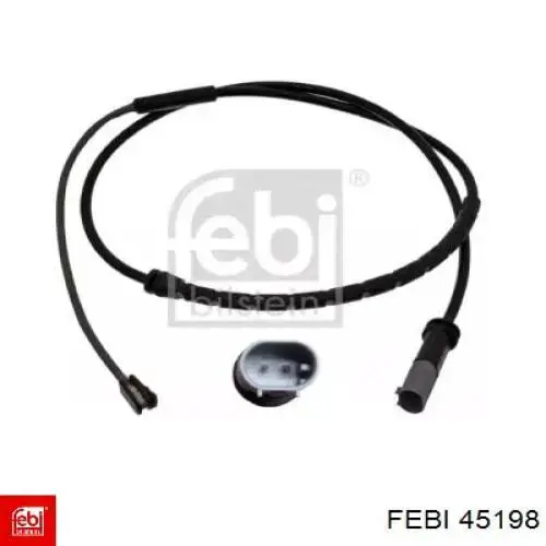 Датчик зносу гальмівних колодок, задній Febi 45198 ціна, від 10.52 USD