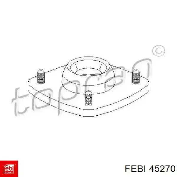 Купити 45270 Febi Ланцюг ГРМ, права