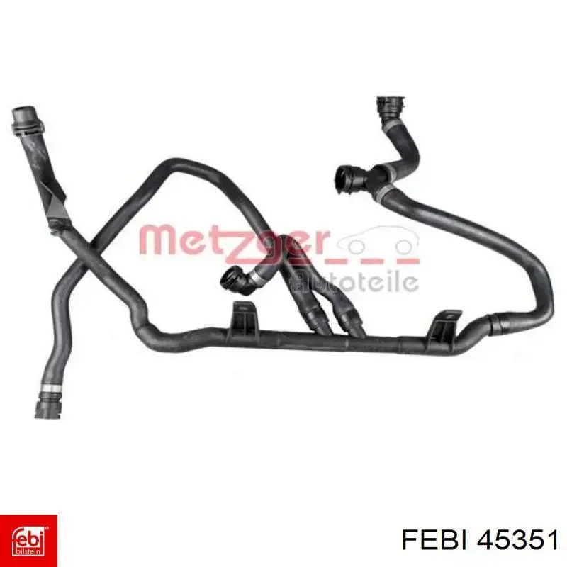 Патрубок термостата 11531705220 BMW