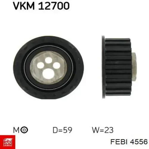 Ролик натягувач на Seat Ibiza I 021A