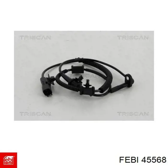Датчик ABS передній Febi 45568 ціна, від 16.23 USD