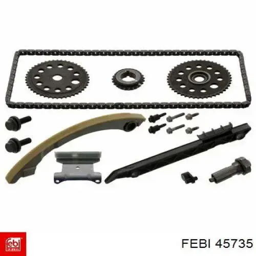Комплект ланцюга ГРМ 45735 Febi