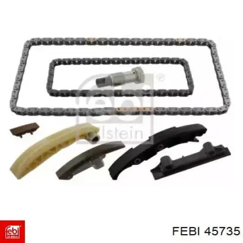 Ланцюг ГРМ, комплект Febi 45735 ціна, від 194.29 USD