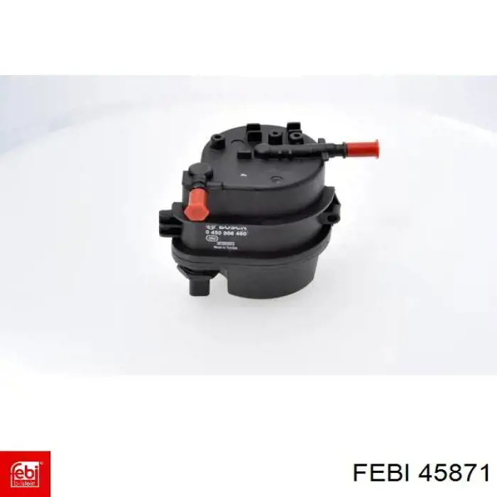 Фільтр тонкого очищення палива Febi 45871 ціна, від 23.26 USD