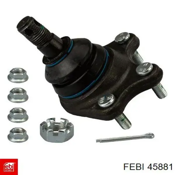 Купити 45881 Febi Фільтр салону вугільний