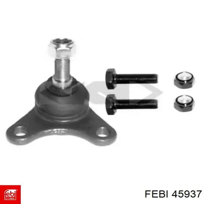 Пневмоподушка/Пневморессора моста Febi 45937 ціна, від 66.23 USD