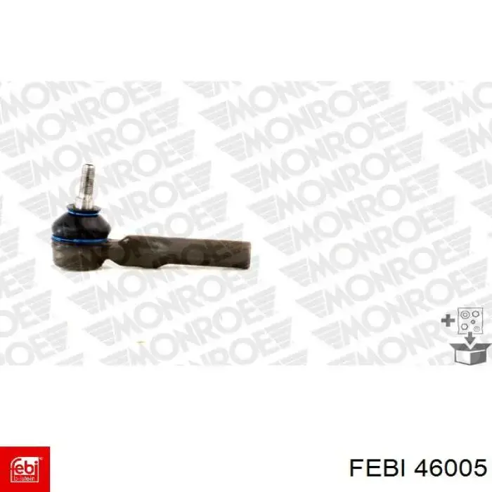 Наконечник рульовий Febi 46005 ціна, від 9.13 USD