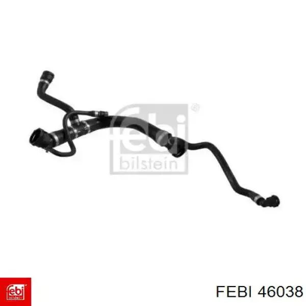 Купити 46038 Febi Шланг/патрубок радіатора охолодження, верхній