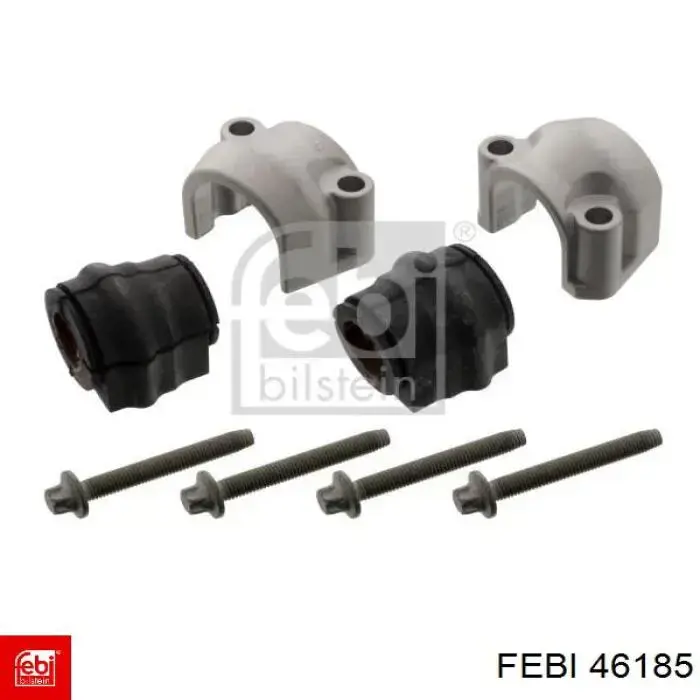 Втулка стабілізатора переднього, комплект Febi 46185 ціна, від 45.30 USD