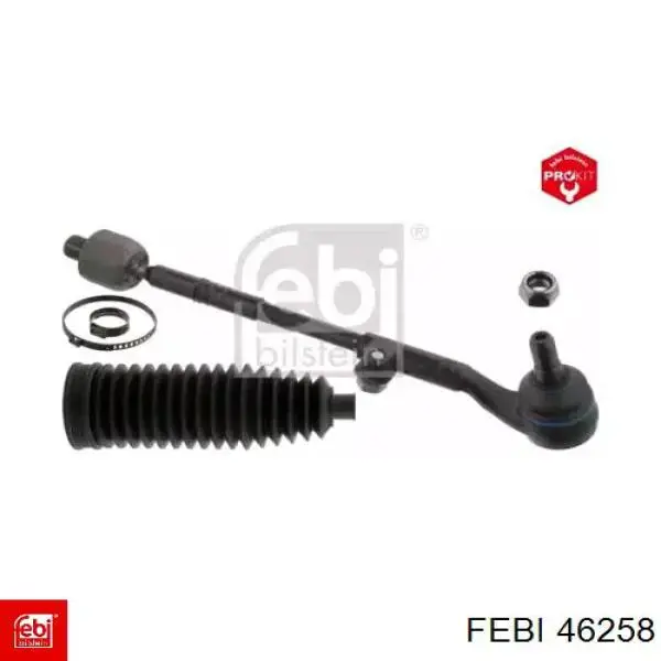 Тяга рульова в зборі, права Febi 46258 ціна, від 20.87 USD