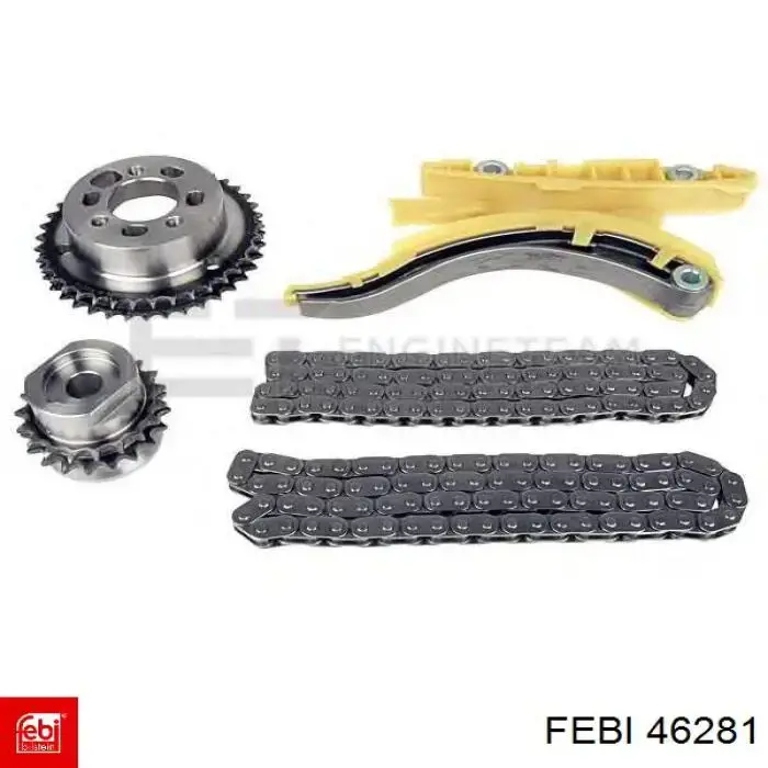Ланцюг ГРМ, комплект Febi 46281 ціна, від 121.05 USD