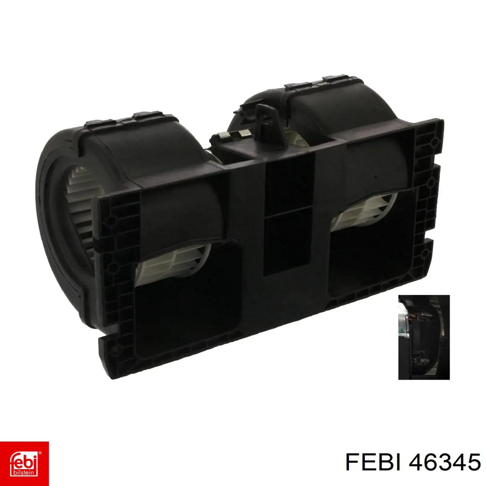 Двигун вентилятора пічки (обігрівача салону) Febi 46345 ціна, від 85.88 USD