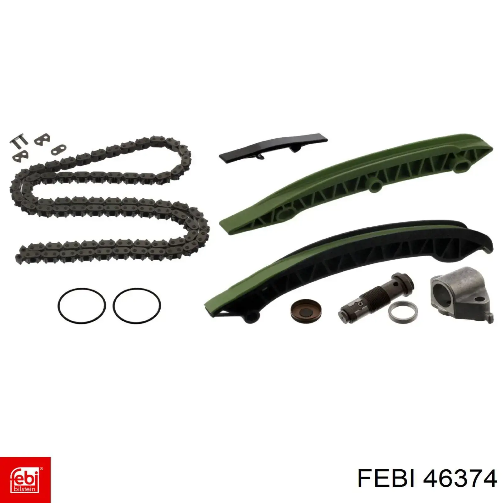 Купити 46374 Febi Комплект ланцюга ГРМ