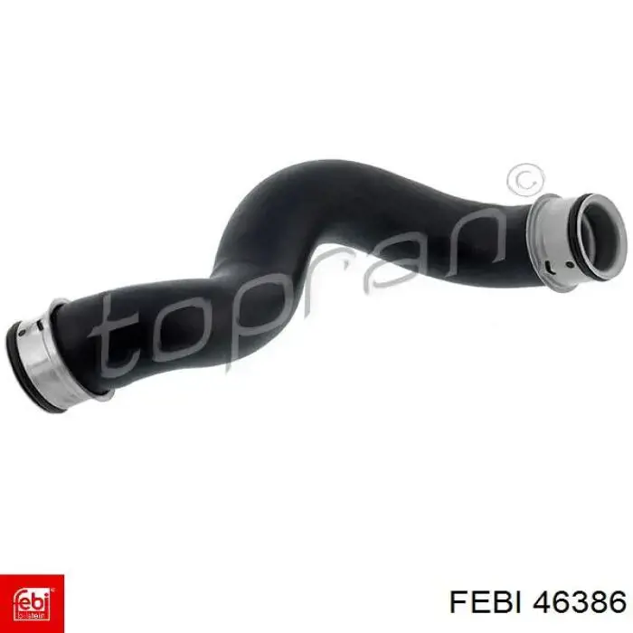 Шланг/патрубок радіатора охолодження, нижній Febi 46386 ціна, від 17.40 USD