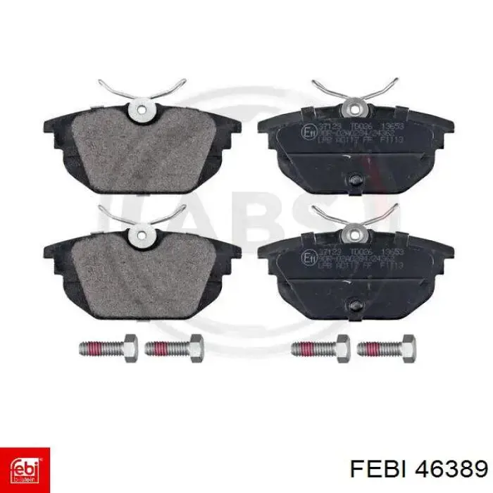 Купити 46389 Febi Болт/гайка кріплення