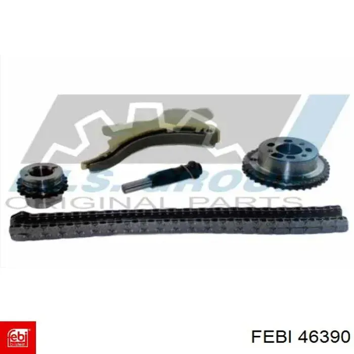 Купити 46390 Febi Комплект ланцюга ГРМ