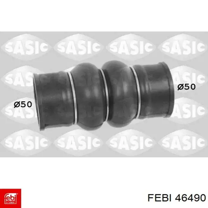 Шланг/патрубок интеркуллера Febi 46490 ціна, від 13.36 USD